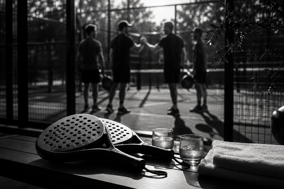 Men of the Mile padel community